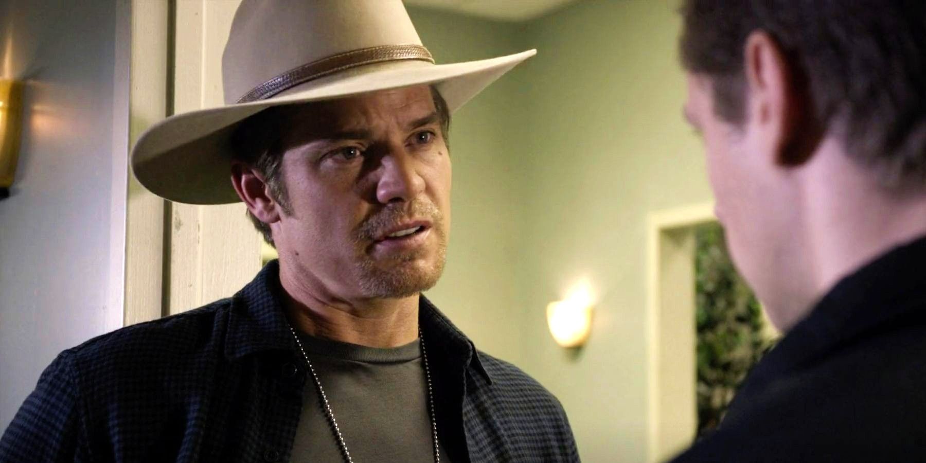Timothy Olyphant como Raylan Givens em Justified