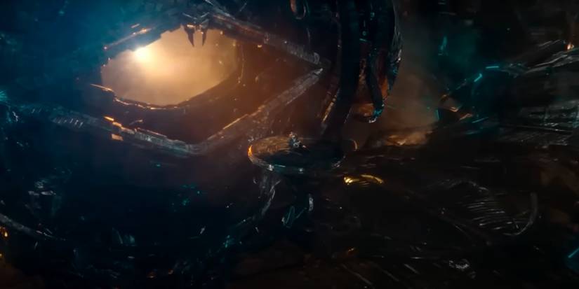 Unicron's eye in Transformers: Rise of Beasts 