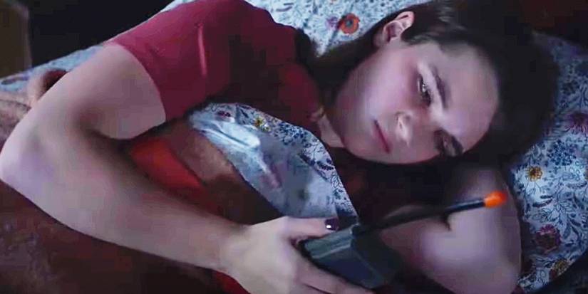 Missy in bed in the Young Sheldon season 6 finale