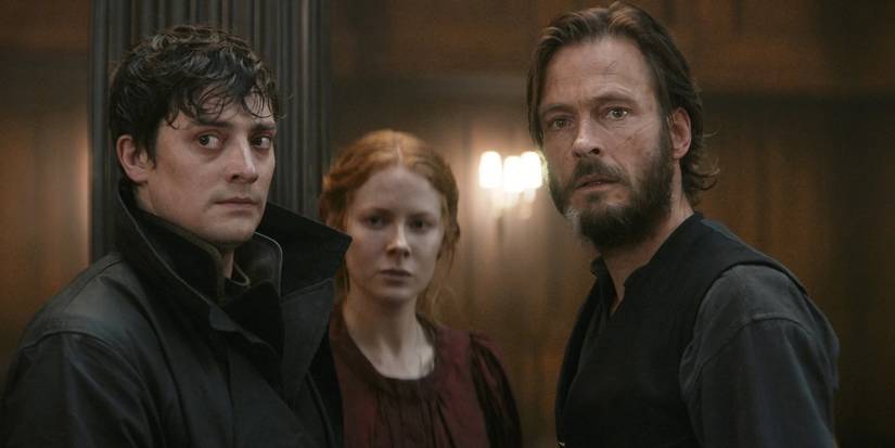 Maura, Daniel e Eyk em 1899, série dos criadores de Dark.