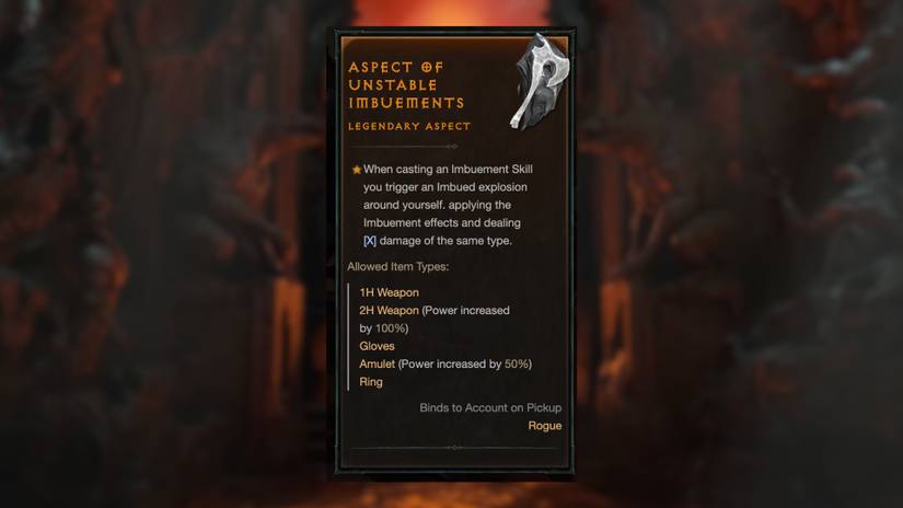 10 Best Codex of Power Aspects for Rogues in Diablo 4