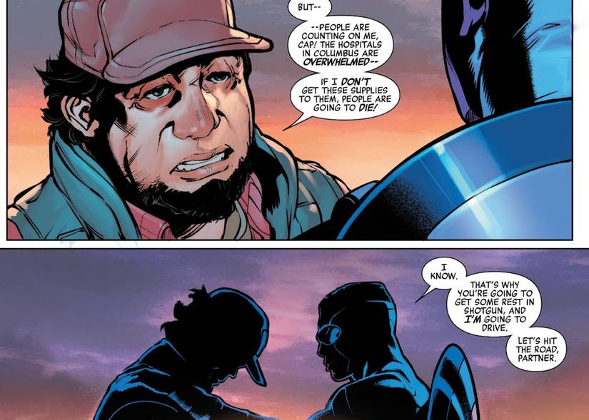 Sam Wilson's Captain America Officially Has 1 Big Advantage Over Steve's
