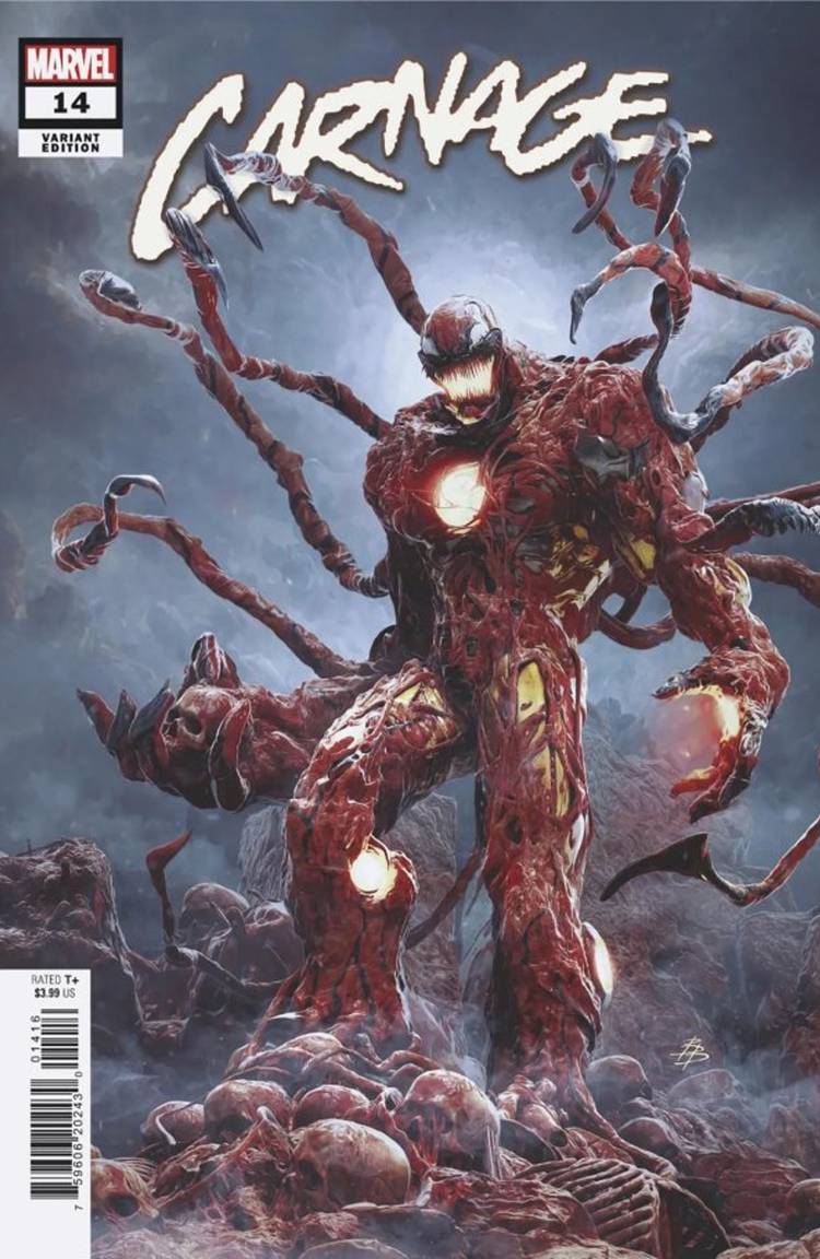 Carnage's New Iron Man Powers Explode in CARNAGE REIGNS Art
