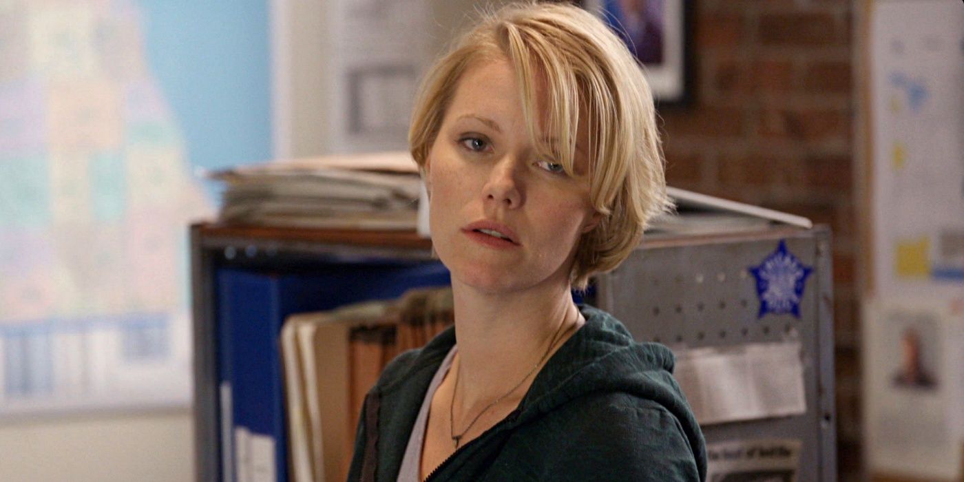 Julie Willhite in the Chicago PD pilot.