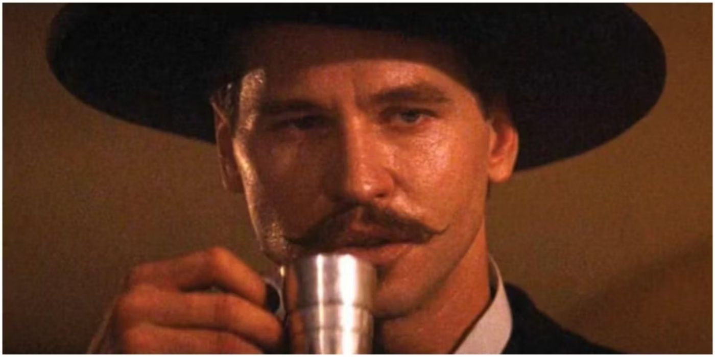 La mejor escena de Val Kilmer como Doc Holliday de Tombstone es uno de los mejores tiroteos 1 contra 1 en los westerns