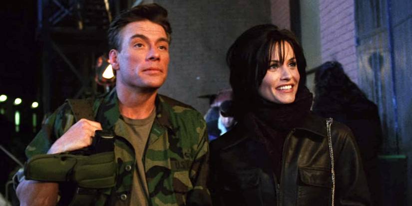 Jean-Claude Van Damme e Monica em Friends