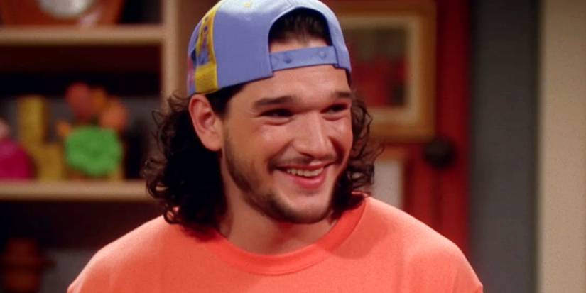 Kit Harington as a character from Friends in AI art.