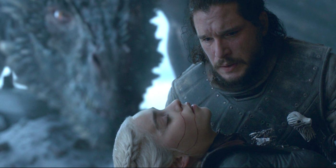 La escena de Daenerys más grande de Game Of Thrones habría mejorado el giro de la paternidad de Targaryen de Jon Snow