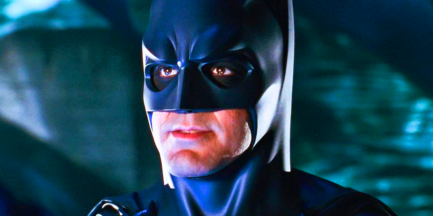 george clooney as batman in 1997 batman and robin
