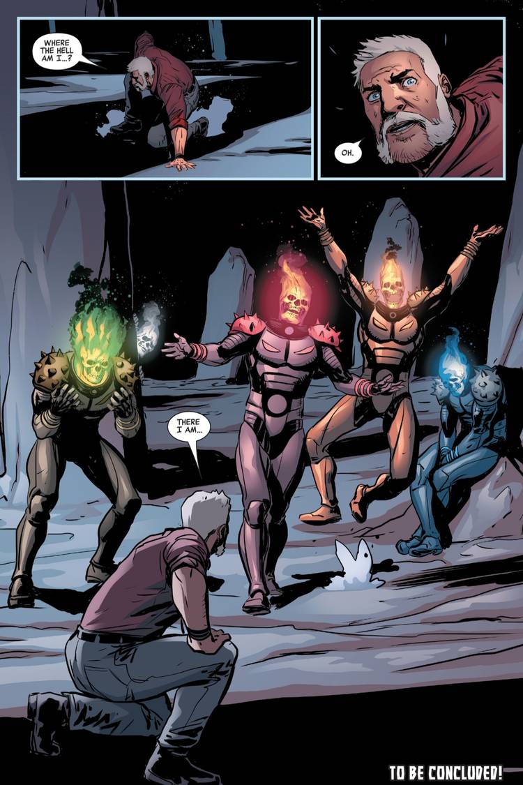 Ghost Rider Types Ghost Rider's Powers Get Unprecedented Update with New Color-Coded ...