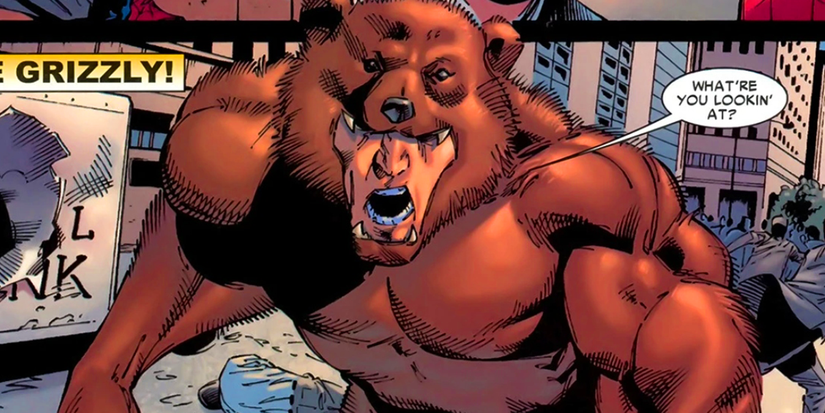 Grizzly em quadrinhos da Marvel