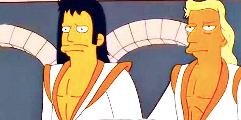 Gunter e Ernst em Os Simpsons