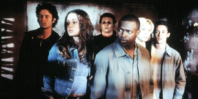 The cast of Halloween: Resurrection