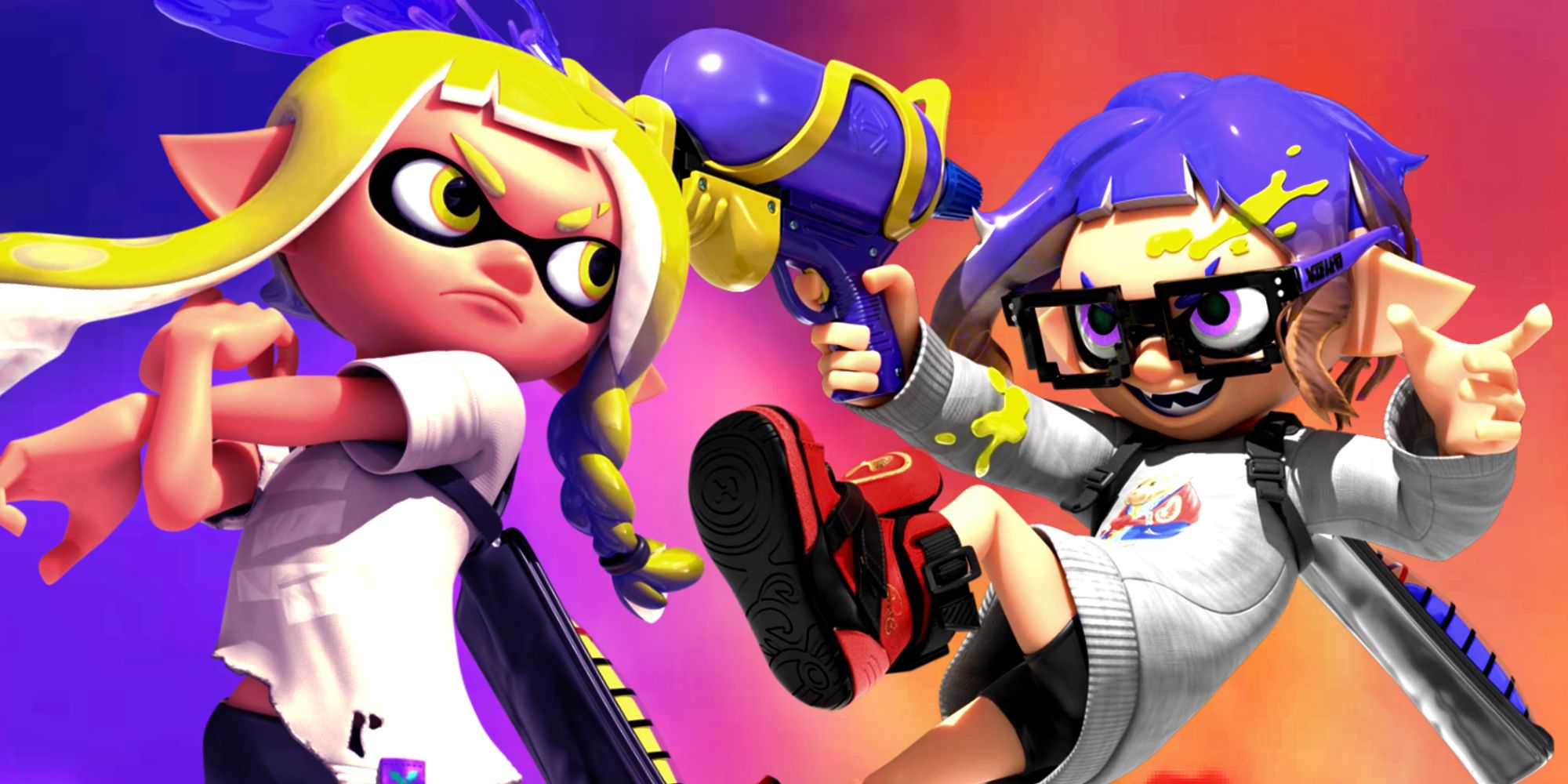 Inklings in Nintendo's Splatoon Video Game