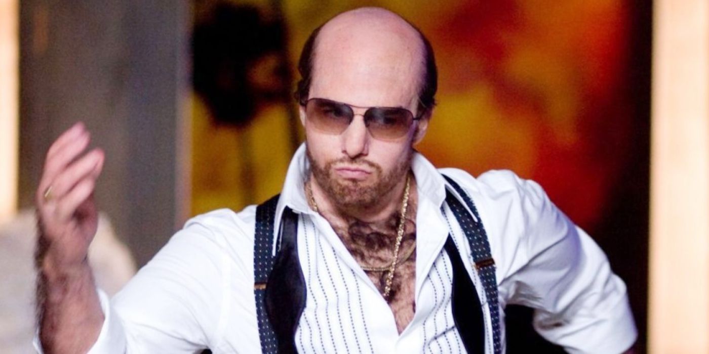 Tom Cruise as Les Grossman in Tropic Thunder.