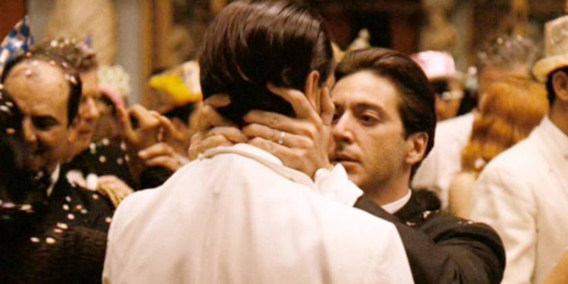 Michael holds Fredo in The Godfather Part 2