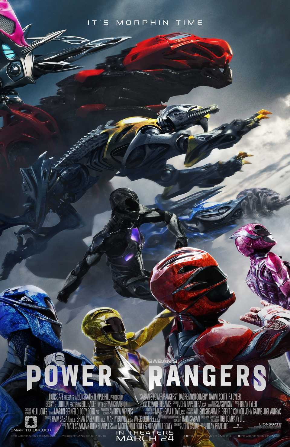 Power Rangers (2017) Cast & Character Guide