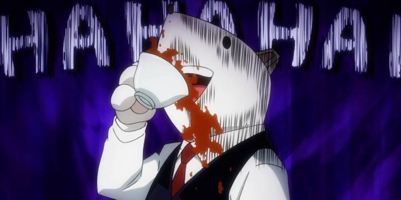 Nezu looks evil in My Hero Academia