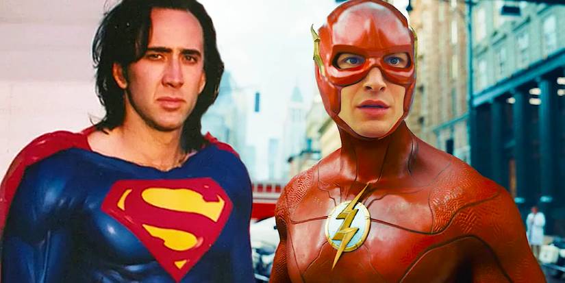 Why Nicolas Cage Is Superman In The Flash Movie