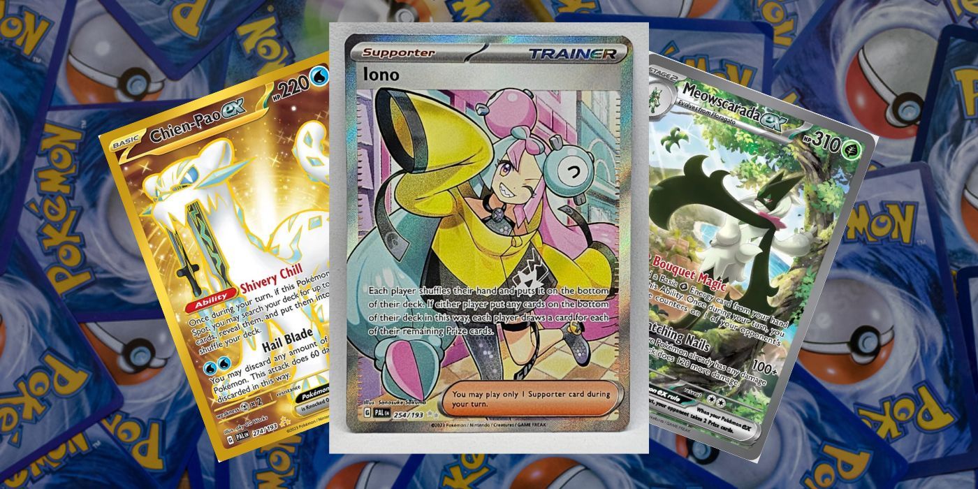 pokemon paldea evolved rare cards Amazon.com: Meowscarada ex 015/193 - Paldea Evolved Double Rare main image 0
