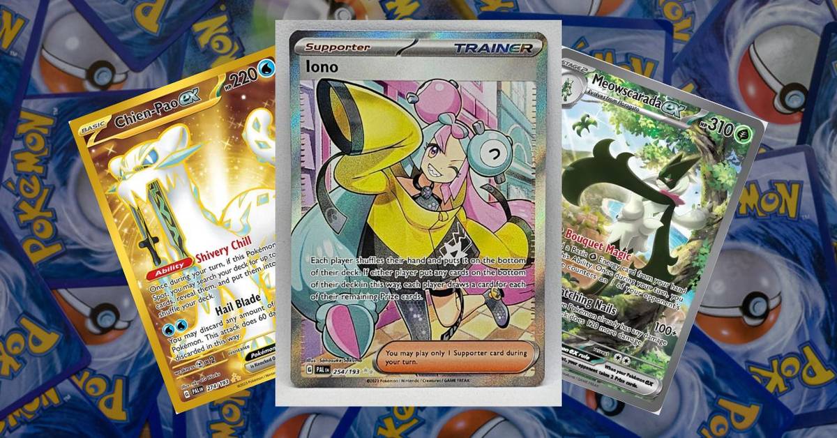 most valuable pokemon cards paldea evolved - Meowscarada ex 256/193 - - Special Illustration Rare pokemon paldea evolved card list