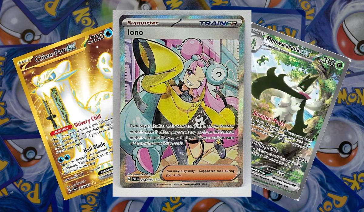 Pokemon Iono 269/193 Card - Paldea Evolved Special Illustration Rare Iono  Special Illustration Rare