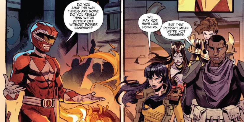 Power Rangers Got Dark New Armor By Sacrificing Their 90s Powers
