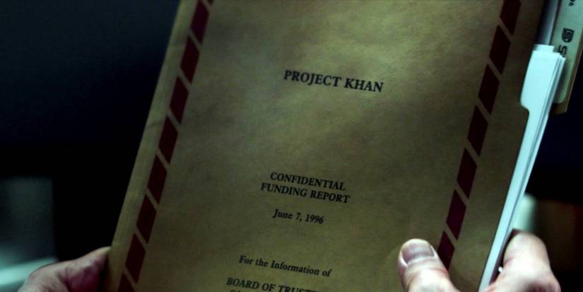 The Project Khan folder from Star Trek: Picard season 2.