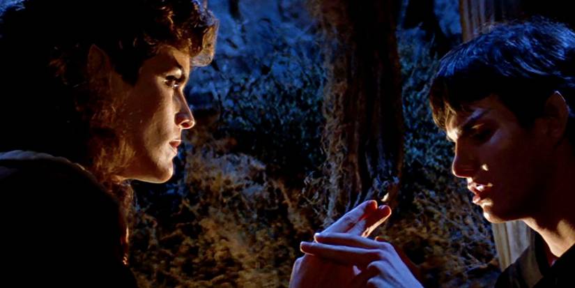 Saavik helps Spock through his Pon Farr in Star Trek III: The Search For Spock.