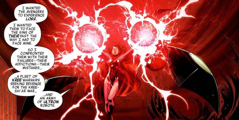 Scarlet Witch Avengers Disassembled Marvel