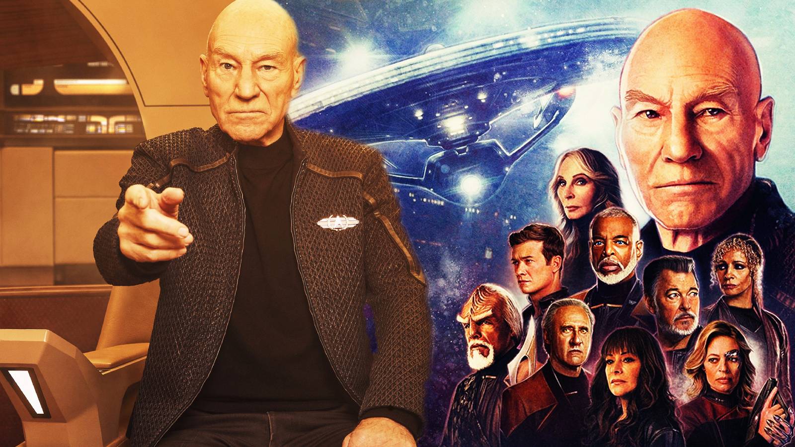 "Picard Movie": Patrick Stewart Wants Big Screen Star Trek Farewell