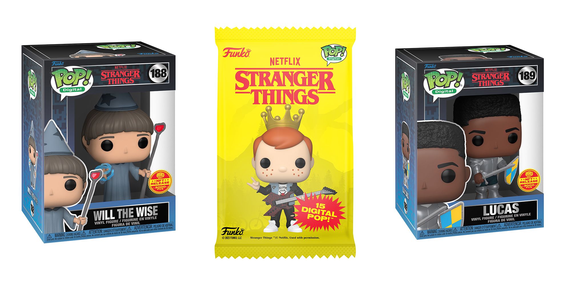 Funko Unveils Its Fantasy-Themed Stranger Things Digital Pop