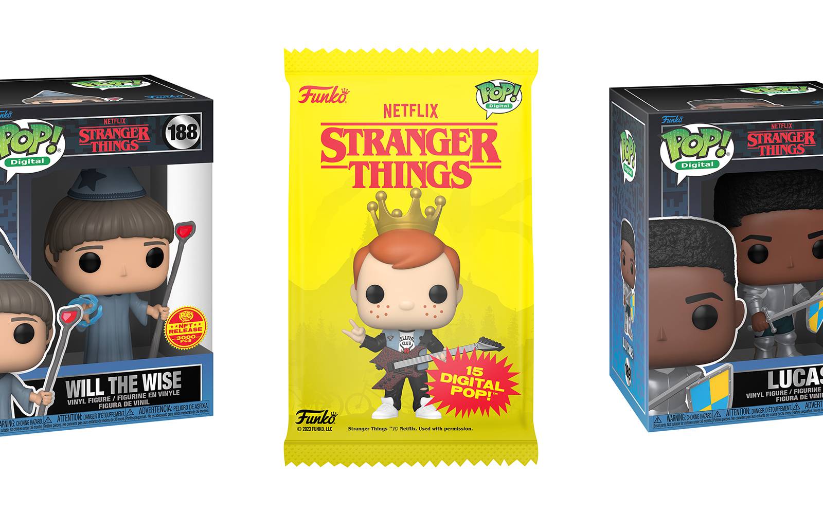 Funko Unveils Its Fantasy-Themed Stranger Things Digital Pop  display picture 1