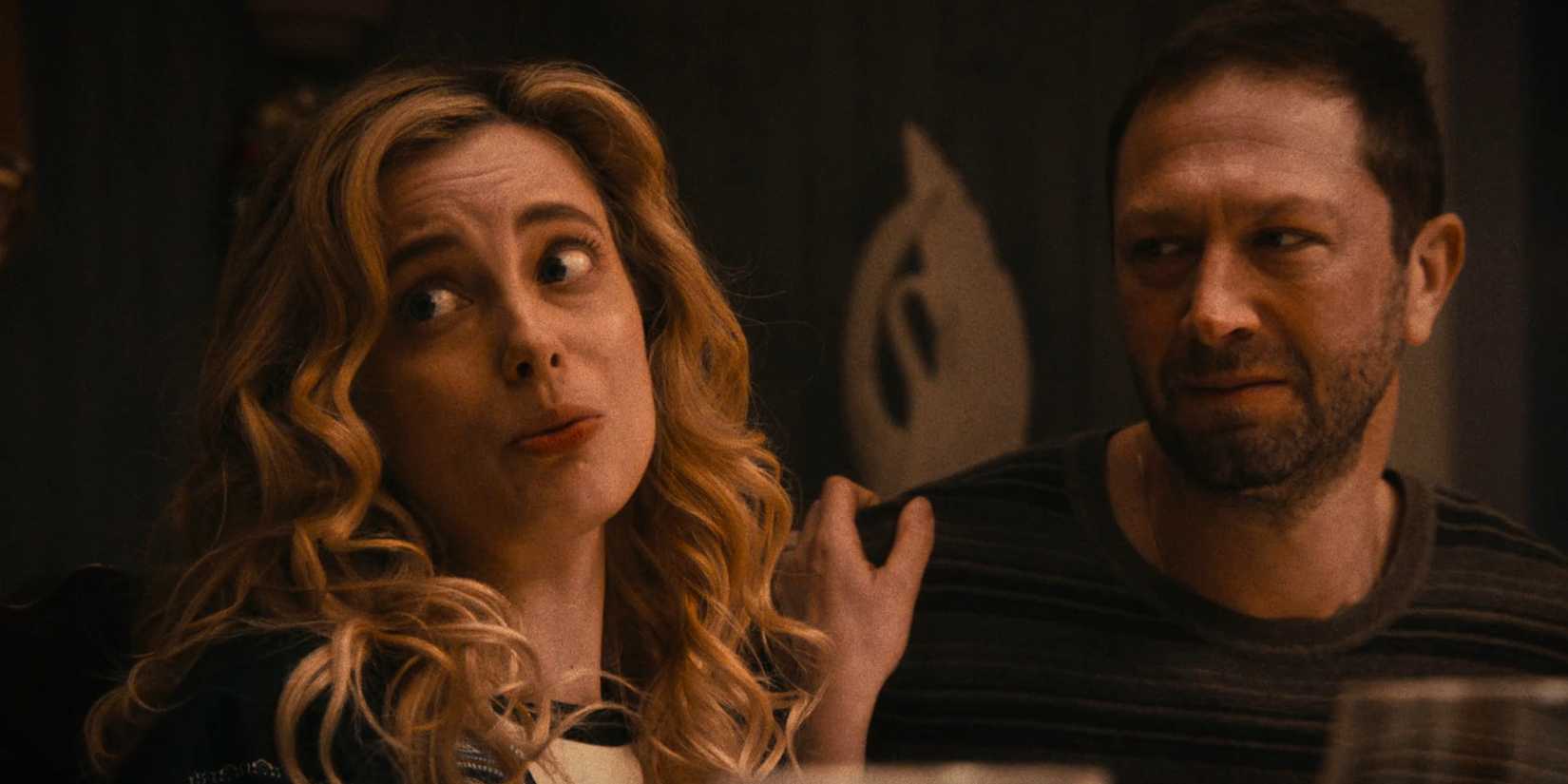 Tiff and Richie at the dinner table in The Bear season 2 episode 6