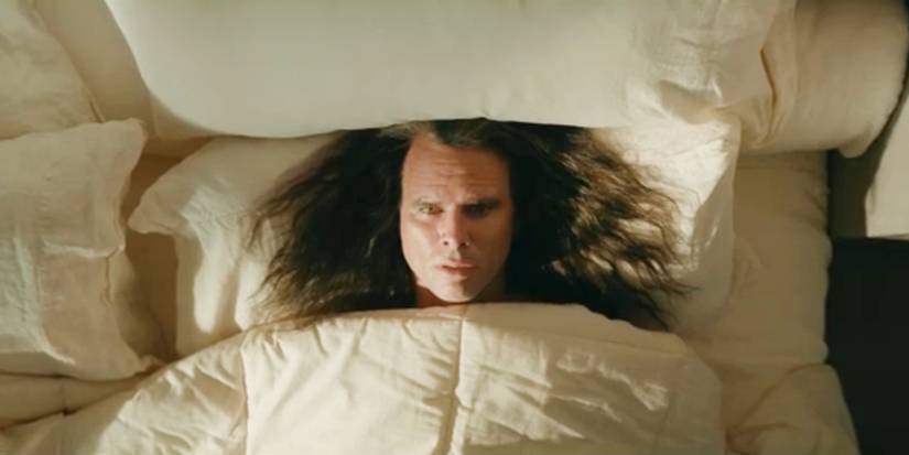 walton goggins as the hero in bed in i m a virgo