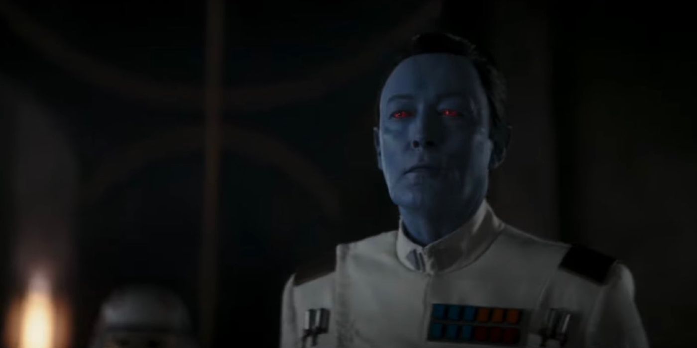 Grand Admiral Thrawn in Ahsoka.