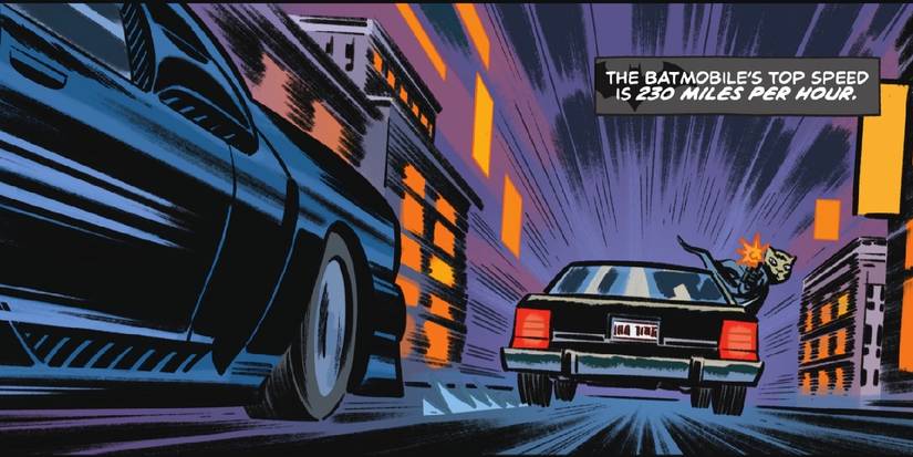 Fast Cars Batman How Fast Batman's Batmobile Is at Top Speed