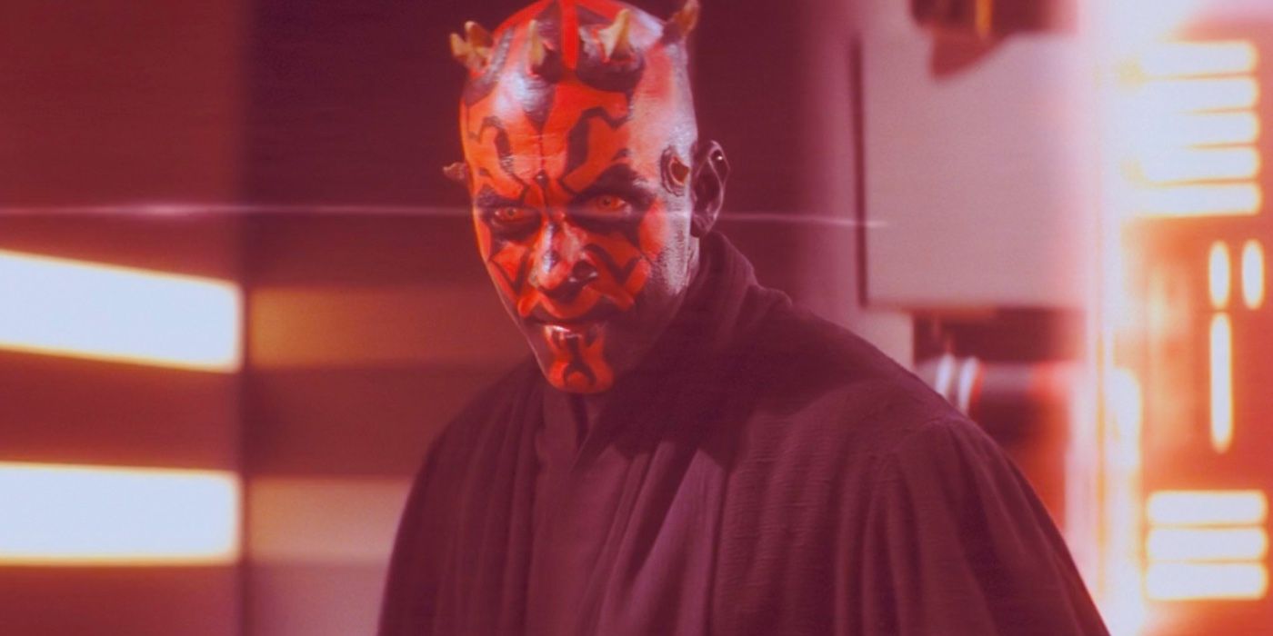 Ray Park looking menacing as Darth Maul in Star Wars: Episode I - The Phantom Menace