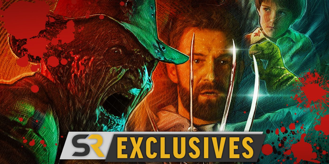 Dave McRae as Freddy Krueger and Miko Hughes as Dylan Porter in Dylan's New Nightmare SR Exclusives