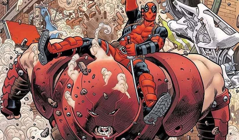 Deadpool Riding Juggernaut 11 Avengers You Didn't Know Beat the Juggernaut