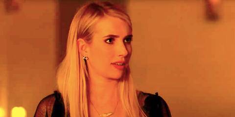 Madison Montgomery talking in American Horror Story Apocalypse