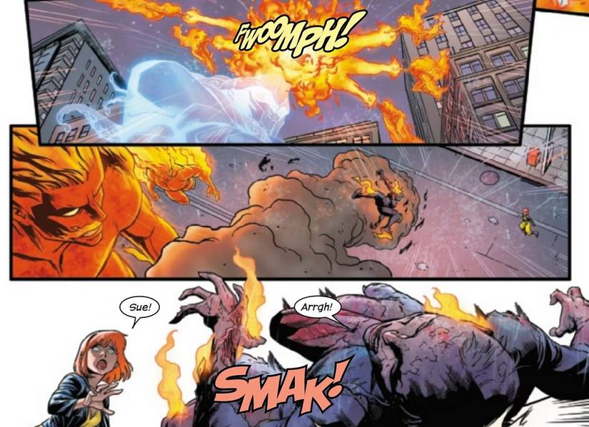 Fantastic Four's Invisible Woman Finds a Gory New Use for Her Powers