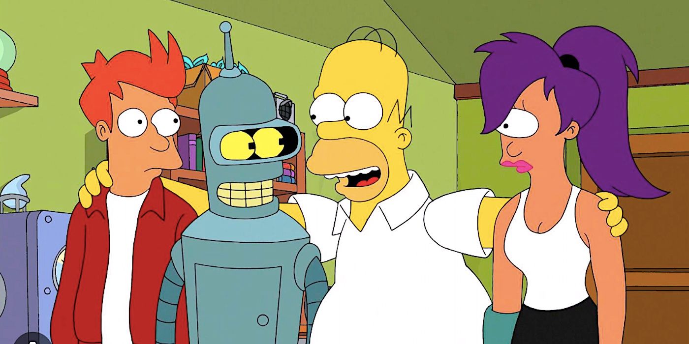 El nuevo cameo de Los Simpson de la temporada 12 de Futurama hace que el episodio cruzado de Matt Groening de 10 años sea aún mejor