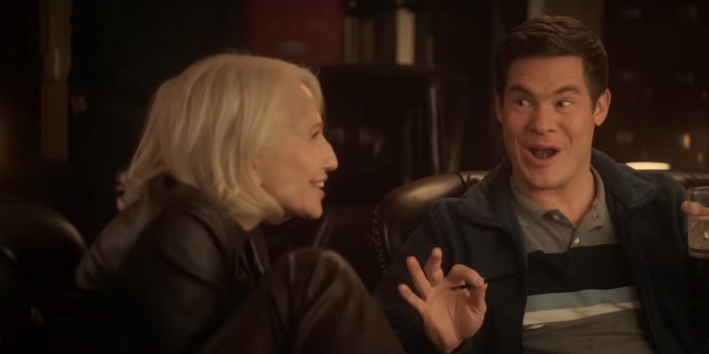 The Out-Laws: Owen and Lily together at the bar