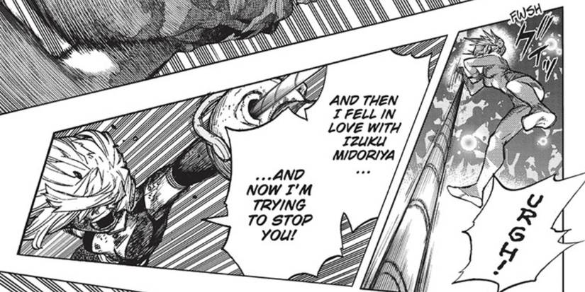 Ochako Uraraka says she fell in love with Deku