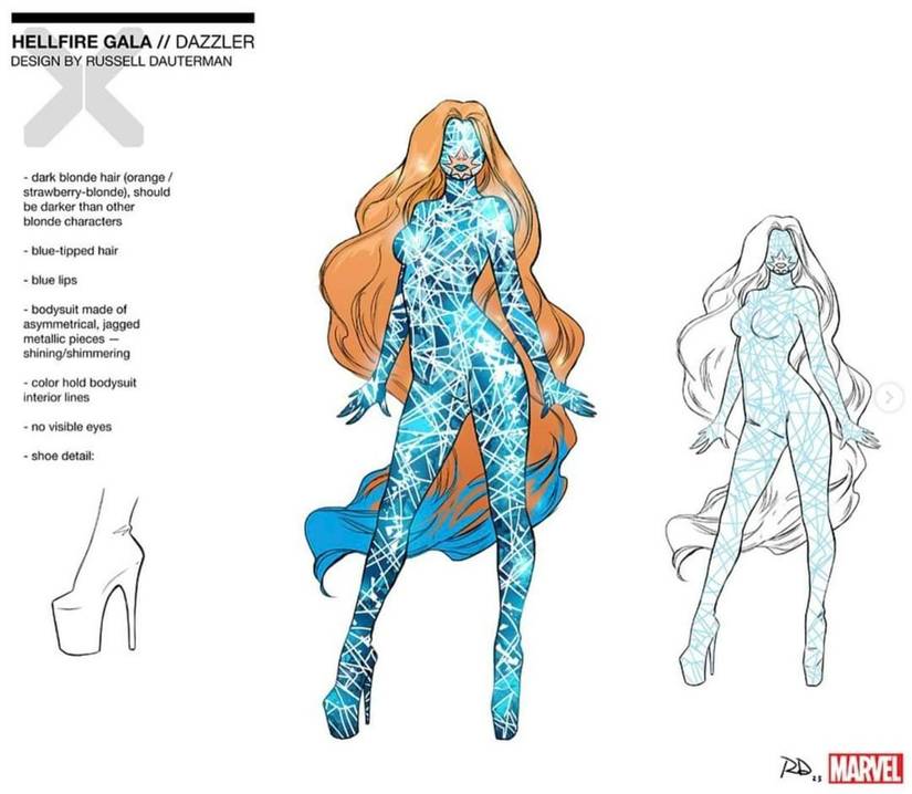 X-Men Debuts a Jaw-Dropping New Hellfire Gala Costume for Dazzler