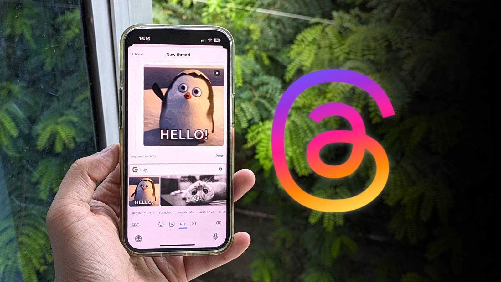 How To Post A GIF On Instagram Threads (2 Easy Ways)