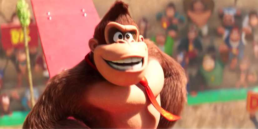 Seth Rogen as Donkey Kong in The Super Mario Galaxy Movie