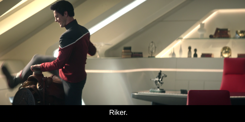 Strange New Worlds Crossover's Riker Homage Was Improv, Confirms Star Trek