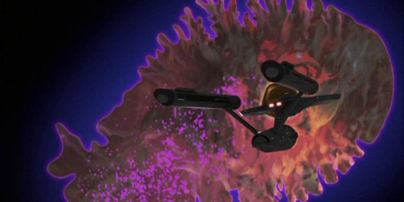 The space amoeba from Star Trek Original Series episode "Immunity Syndrome" 